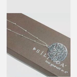 SILPADA CUT ABOVE FILAGREE NECKLACE